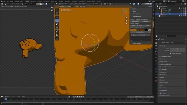 Blender Addon for Creating Pixel Art l Pixel смотреть онлайн