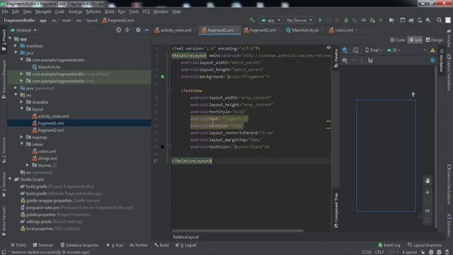 Fragments Implementation using Kotlin || Fragments using Kotlin || Android Studio Tutorial || 2023 смотреть онлайн