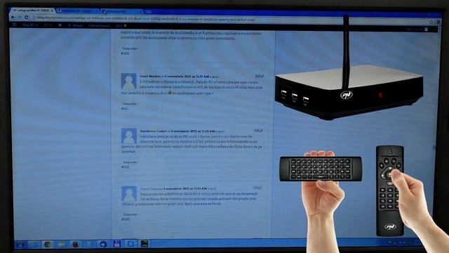 Extragere Concurs:  Castiga Un Mini PC PNI Notebook P5 Dual Core 1080p Android 4.1