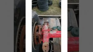 Замена оси на прицепе.