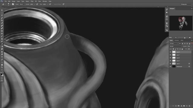 Painting Megaman in Photoshop [With comments] Digital Art ロックマン смотреть онлайн