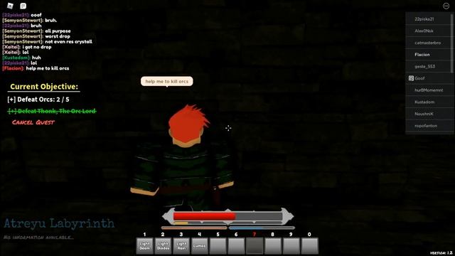 Solo Orc Lord ( Thonk ) | Tips & Tricks To Finish Atreyu Labyrinth Easily | Era of Althea | Roblox смотреть онлайн
