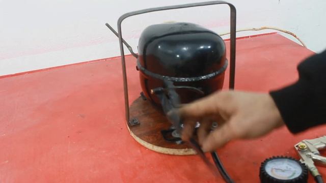 Making an Air Compressor from Old Fridge Compressor смотреть онлайн