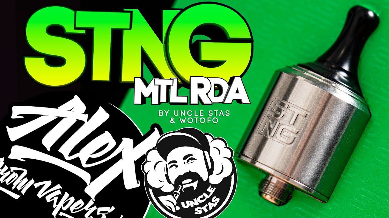 STNG MTL RDA (КОПАТЫЧ) L By Uncle Stas & Wotofo L Alex VapersMD Review