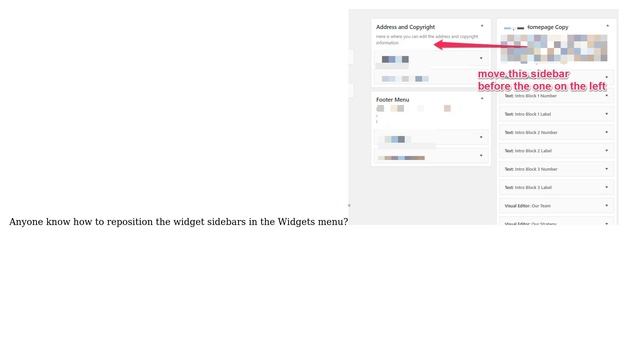Wordpress: Reposition the widget sidebar in Appearance-＞Widgets смотреть онлайн