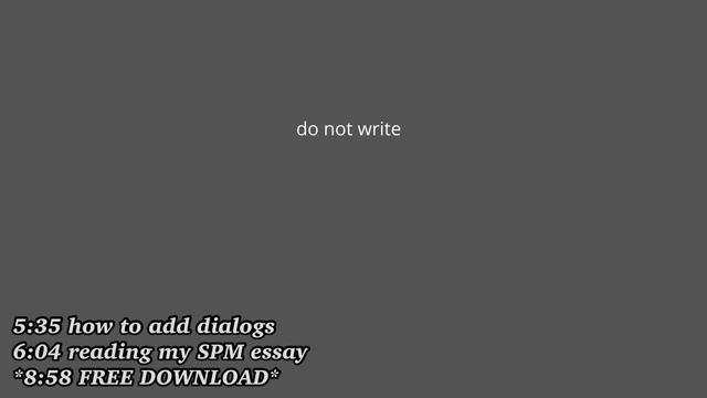 reading my ACTUAL A+ ENGLISH SPM ESSAY & English SPM ESSAY tips | free tips PDF смотреть онлайн