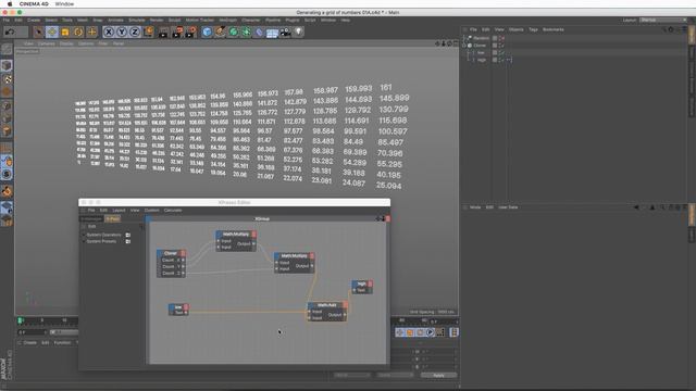 Controlling Number Sequences Using MoGraph & XPRESSO in Cinema 4D смотреть онлайн