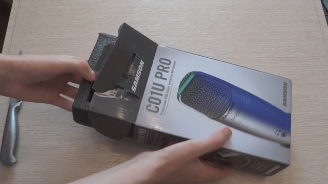 ОТКРЫТИЕ ПОСЫЛКИ || МИКРОФОН SAMSON C01U PRO смотреть онлайн