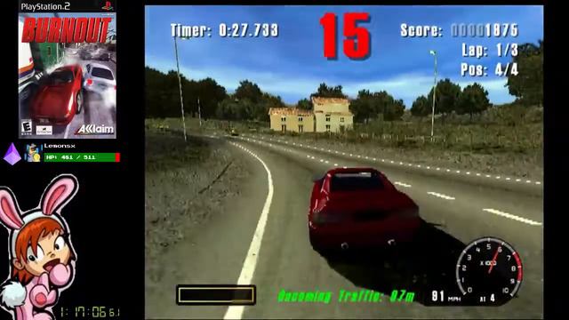 Burnout (PS2) - Full Playthrough [Part 1/2] смотреть онлайн