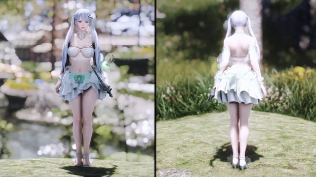 SKYRIM OUTFIT I Camellia BHUNP CBBE 3BA