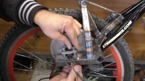 Самодельный электровелосипед с BLDC двигателем от гироскутера