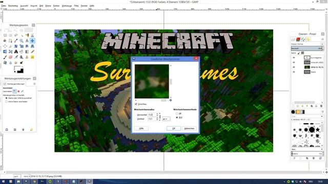 THUMBNAIL ERSTELLEN mit Gimp 2.8 || Tutorial #01 смотреть онлайн