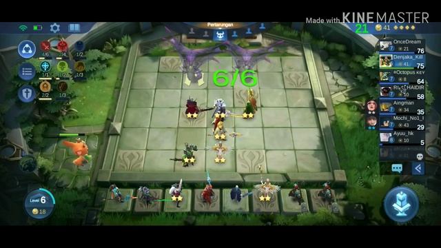 MAGIC CHESS MOBILE LEGEND - FIGHTER SINERGY - FREYA 3 STAR? смотреть онлайн