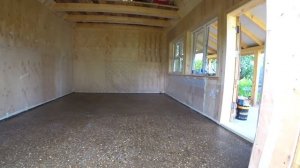 Наливной пол в мастерской - Элакор ПУ