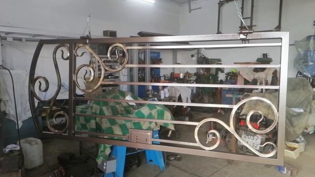 Ворота и калитка с элементами холодной ковки своими руками смотреть онлайн