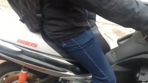 Мотор колесо Дуюнова на скутере «Irbis Grace»