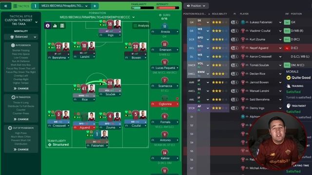 FM23 Tactic Testing League V23.4 - KNAP BEOWULF 4231 - Football Manager 2023