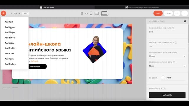 Финализируем сайт для онлайн школы Английского языка | Делаем иконки смотреть онлайн