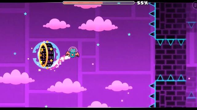 Theory of Everything Buffed by VisibleBottle (Me) | Geometry Dash смотреть онлайн