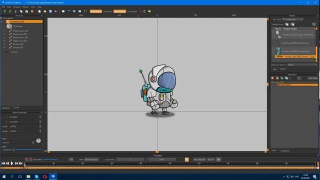 Spriter pro Урок 1 анимация смотреть онлайн