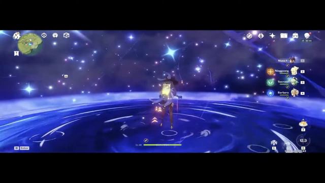 Genshin Impact - Mona Ultimate Move смотреть онлайн