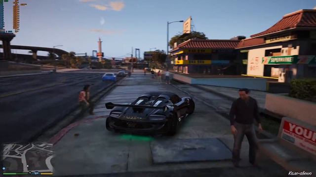 Спрячьте транспорт в укромнм месте ГТА V смотреть онлайн