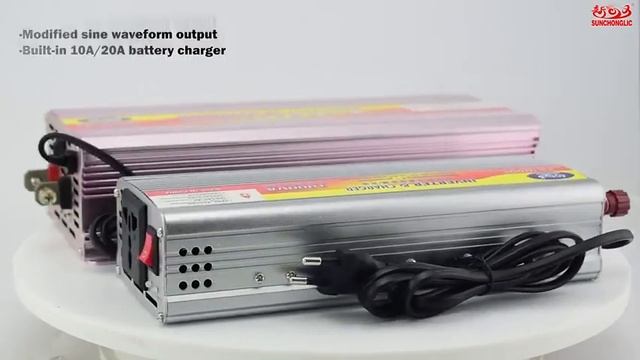 Sunchonglic 1000w 12v 220v 1000 watt dc ac power inverter with charger смотреть онлайн