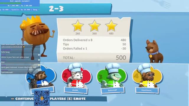 🔴|Live| All Hail Lord Adi | Overcooked 2 Indonesia (restream)