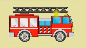 ПОЖАРНАЯ МАШИНА спасает Лес от ОГНЯ. Собираем машинку из пазлов