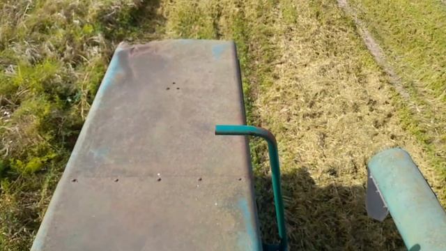 Молотим зерно.Комбайн VOLVO BM. смотреть онлайн