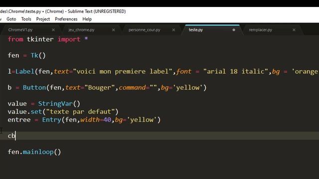 Les Interfaces Graphiques de A a Z en python (PARTIE 1) смотреть онлайн