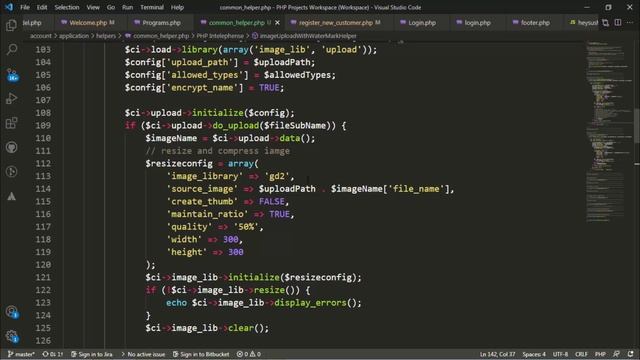 Reduce image size, add watermark & crop image using codeigniter library tutorial смотреть онлайн