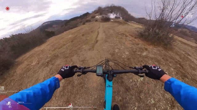 Желявската пътека - Зимно❄️| Zhelyava Flowy Trail [dh] ? смотреть онлайн