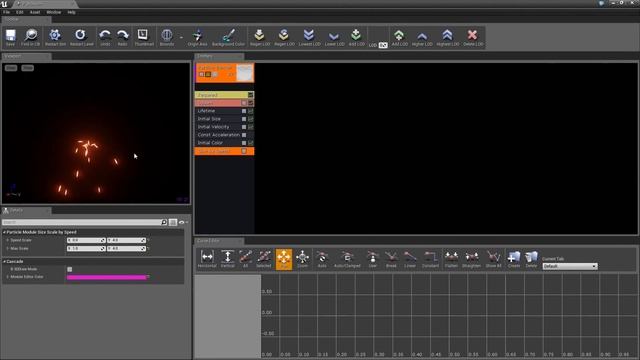 Создание партиклов в Unreal Engine 4. Разлетающиеся ленты. Курс по Cascade в UE4. 08 смотреть онлайн