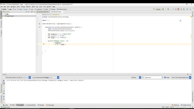 Kotlin pour Android : le type String смотреть онлайн