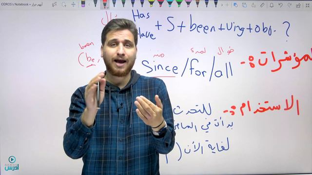 أول ثانوي - سلسلة شرح القواعد - Present Perfect Continuous- المضارع التام المستمر смотреть онлайн