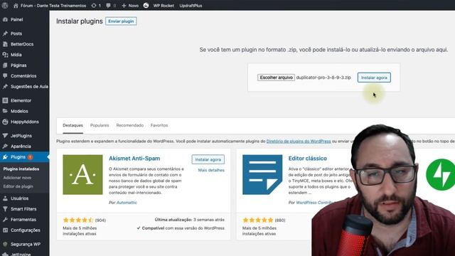 Como Instalar o Duplicator Pro смотреть онлайн