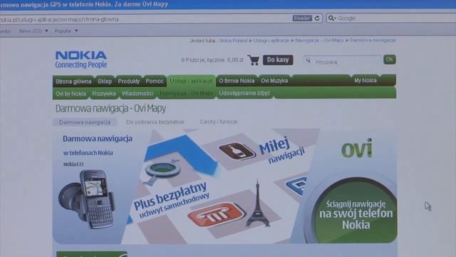 Ovi Mapy - instalacja programu смотреть онлайн