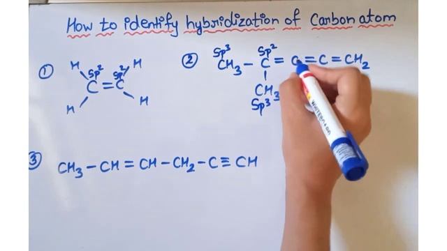 How to identify hybridization of carbon atom|| sp || sp2|| sp3 смотреть онлайн