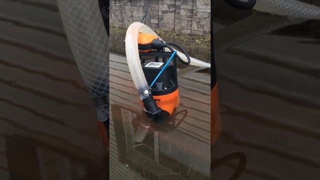 Работа дренажного насоса Вихрь смотреть онлайн