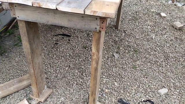 как стол и  лавка за день получается