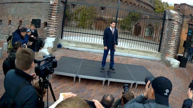 Башня Врангеля Открытие улицы Баранова после реконструкции , Калининград смотреть онлайн