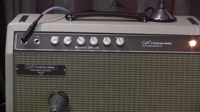 Carls Custom Amps BLONDE CPC20 1x12 Combo demoed with Fender Telecaster смотреть онлайн