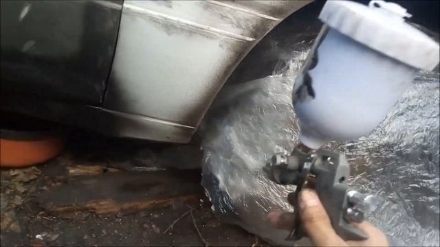 #опельподешману часть 6 , Красим первый раз в раптор,печальный опыт смотреть онлайн