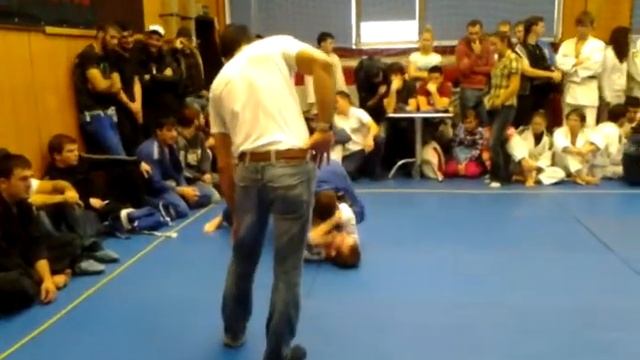White Belt Trial. 17/11 Moscow. D. Fedotov (Kristian Cestaro Russian Team) -2 fight смотреть онлайн