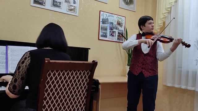Й.И Рафф"Каватина".К. Бом"Испанский танец(исп. Какажанов Александр) смотреть онлайн