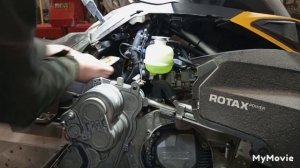 BRP Skandic 900 Ace замена топливного фильтра.