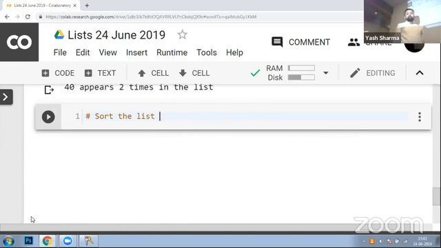 More on List Operations -Data Analytics Hackveda Noida 24 June 2019 смотреть онлайн