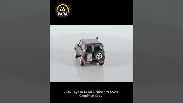2014 Toyota Land Cruiser 71 SWB Graphite Grey смотреть онлайн