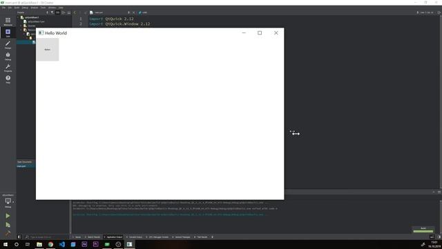 Qt Qml Basics - Qml Window - BenCoepp - смотреть онлайн
